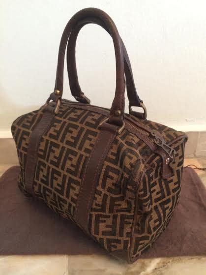 fendi boston bag vintage